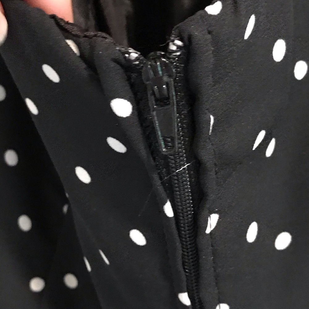 EUC VTG Marnie West Retro Halter Polka Dot Dress - Picture 12 of 14